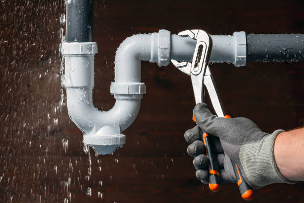 Professional Sewer Line Repair technician working in Pulaski, WI
